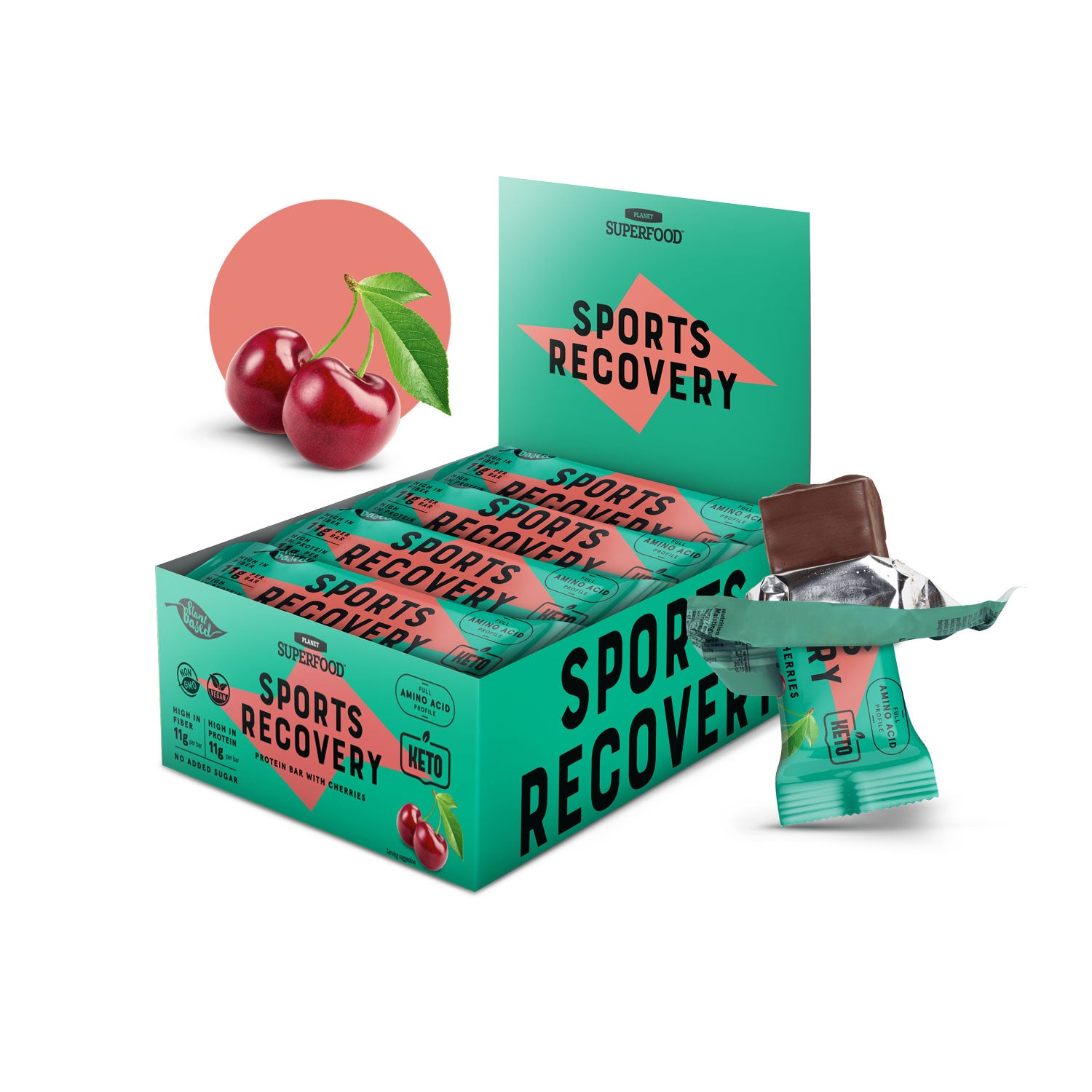 SPORTS RECOVERY: Vegane Proteinriegel Hauptbild