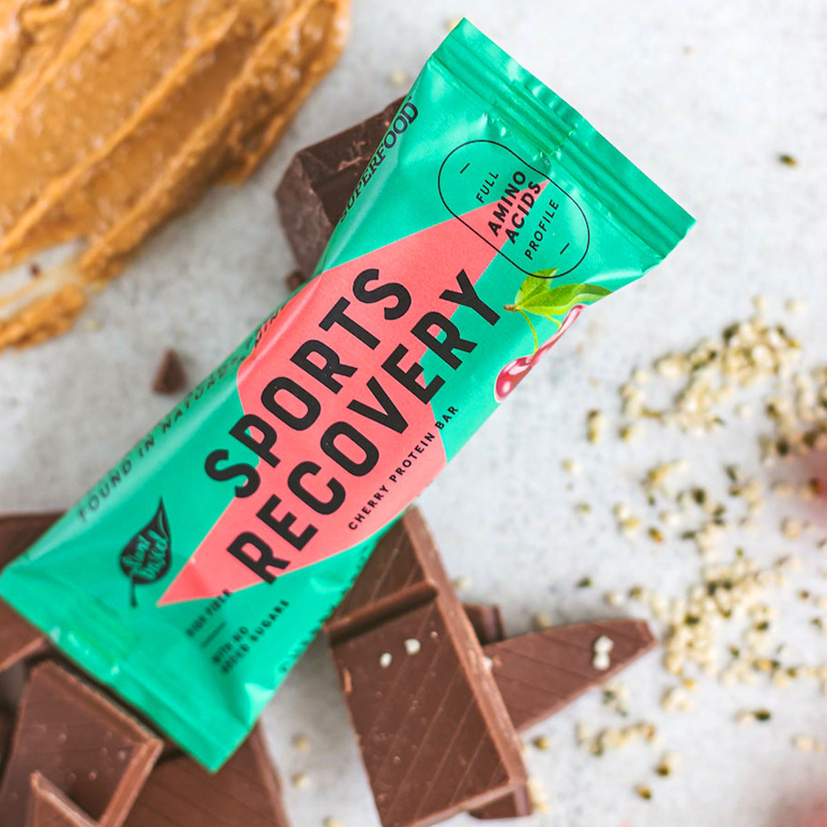 SPORTS RECOVERY: Vegane Proteinriegel