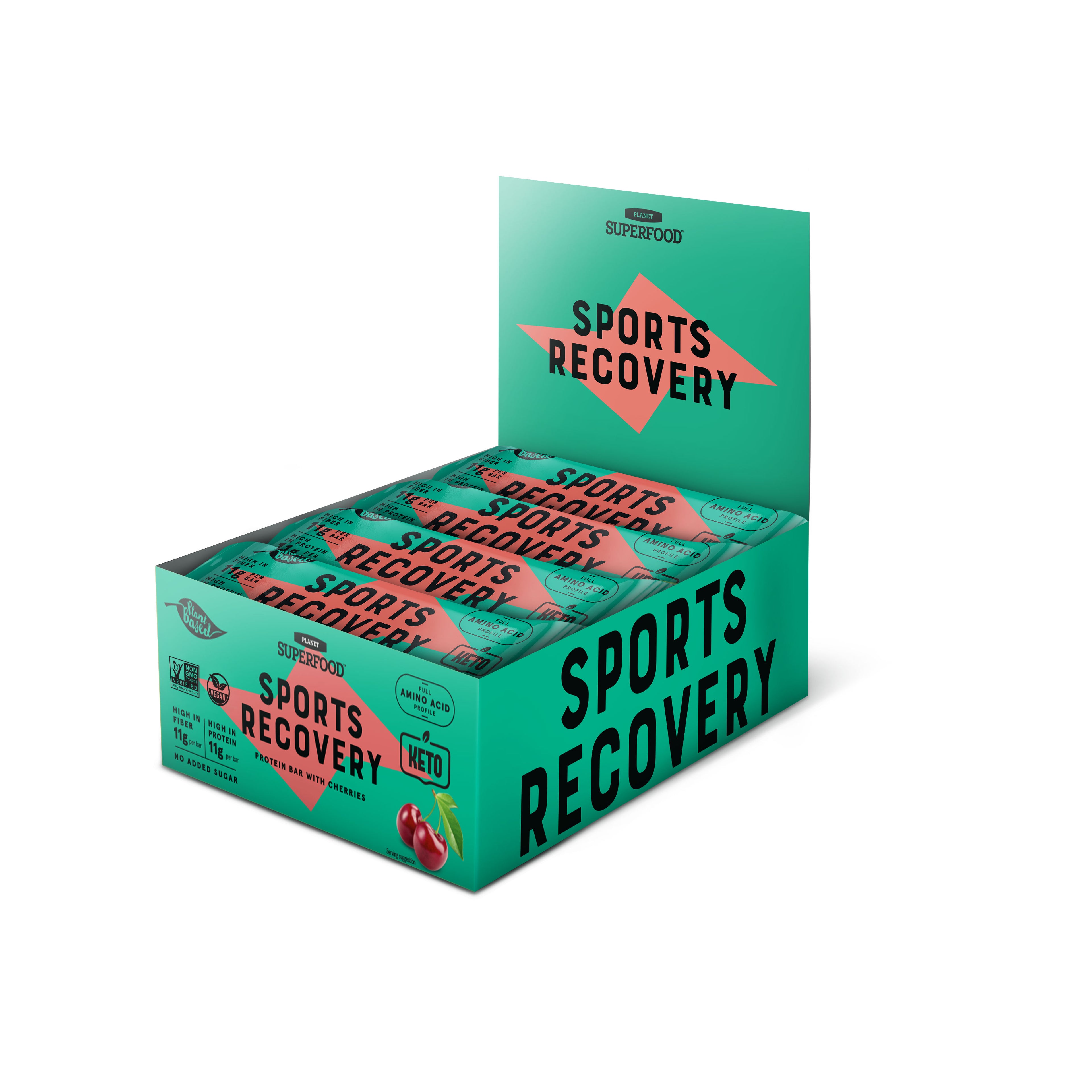 SPORTS RECOVERY: Vegane Proteinriegel