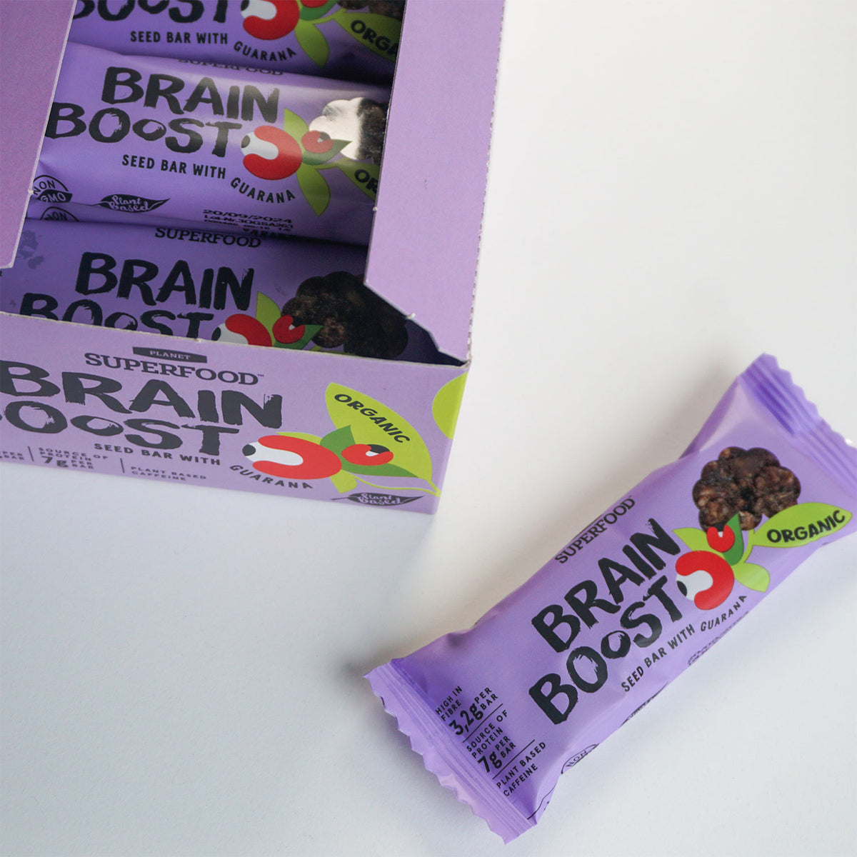SAATENRIEGEL „BRAIN BOOST“, BIO, MIT GUARANA