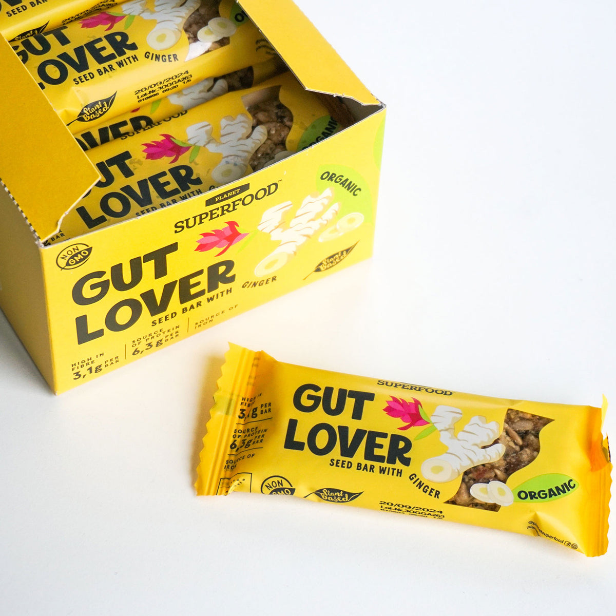 SAATENRIEGEL „GUT LOVER“, BIO, MIT INGWER