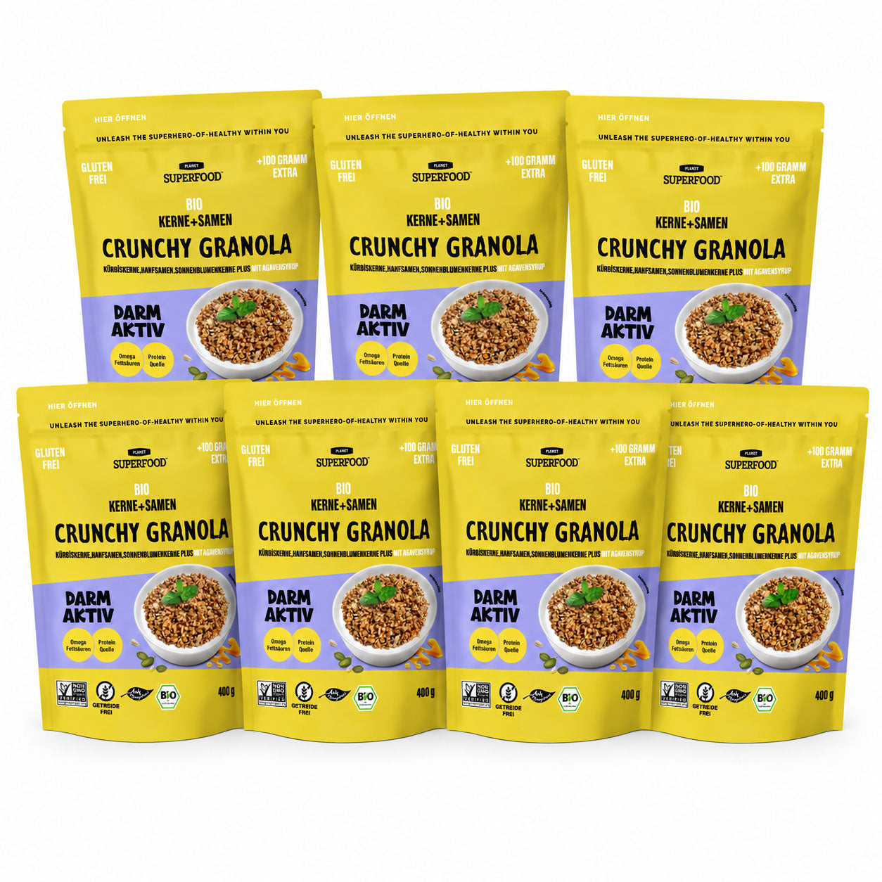 GUT LOVER Bio-Samen-Granola – Schmeckt wie Honig Zweitbild