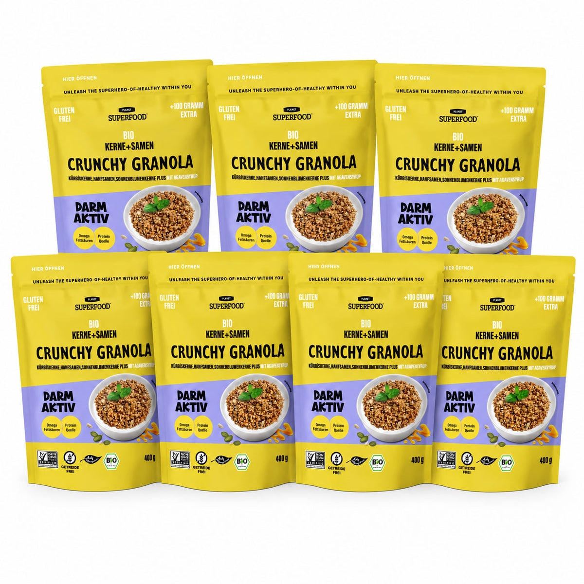 GUT LOVER Bio-Samen-Granola – Schmeckt wie Honig