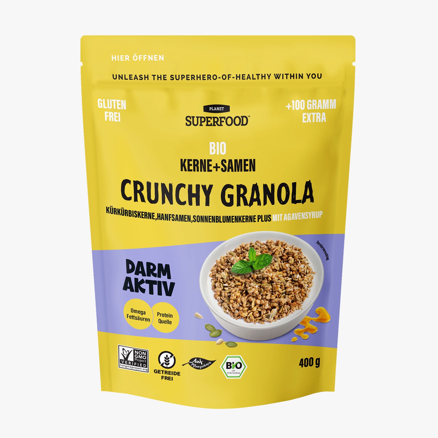 GUT LOVER Bio-Samen-Granola – Schmeckt wie Honig Hauptbild