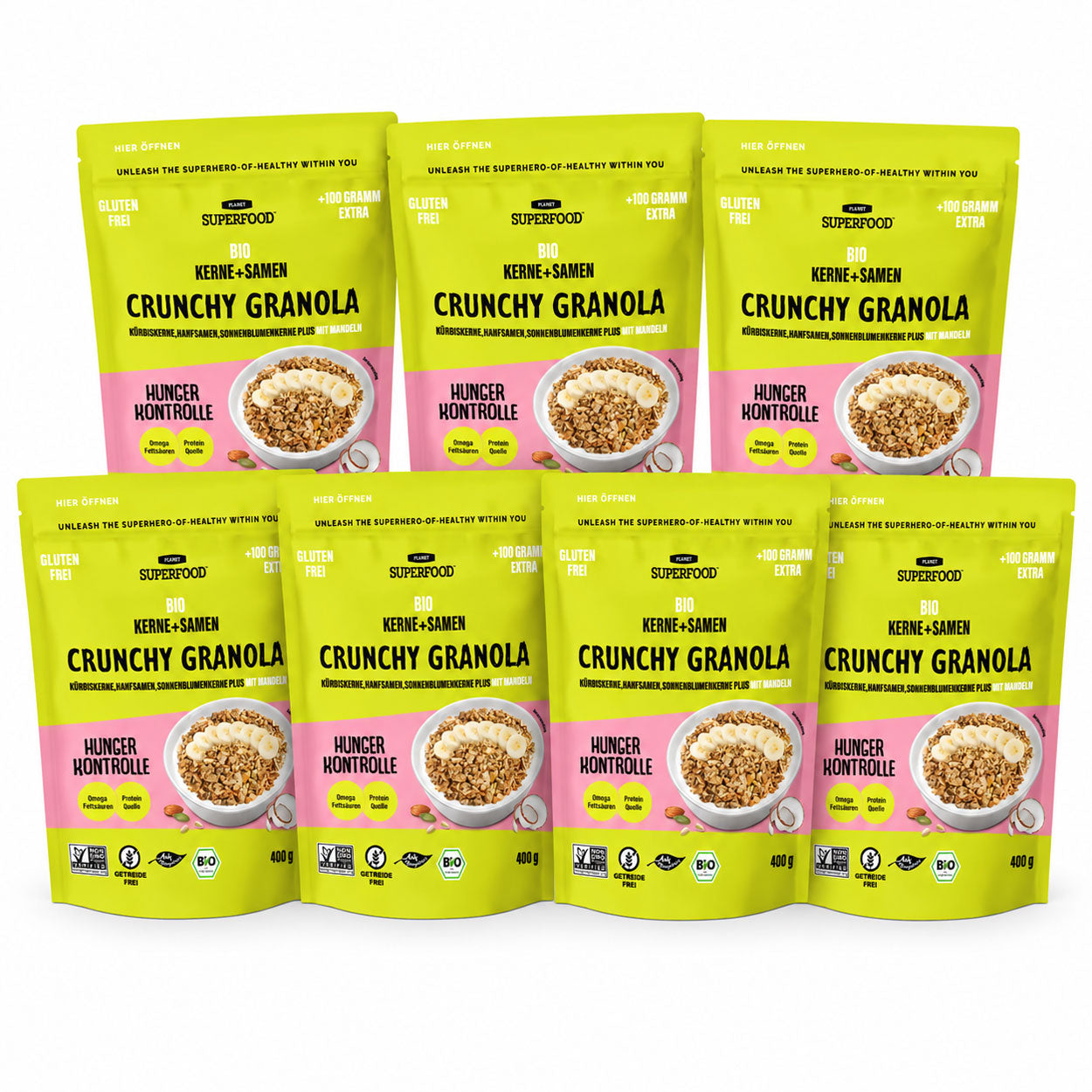 HUNGER CONTROL Bio-Samen-Granola – Klassisch Zweitbild