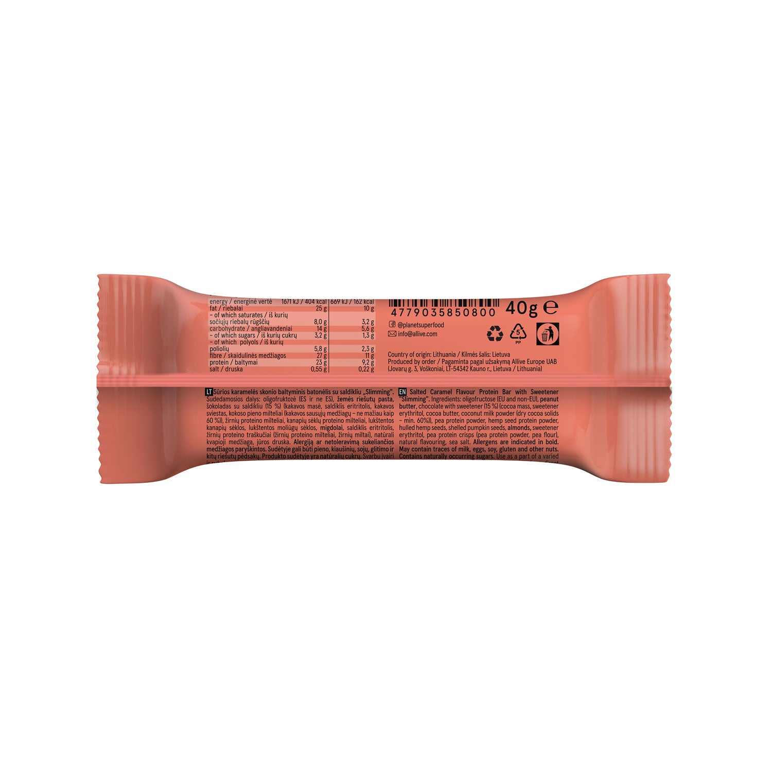 SLIMMING: Vegane Proteinriegel