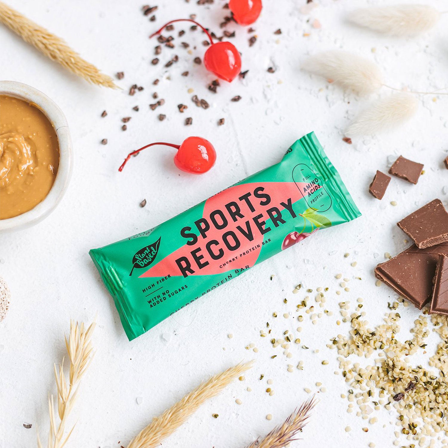 SPORTS RECOVERY: Vegane Proteinriegel