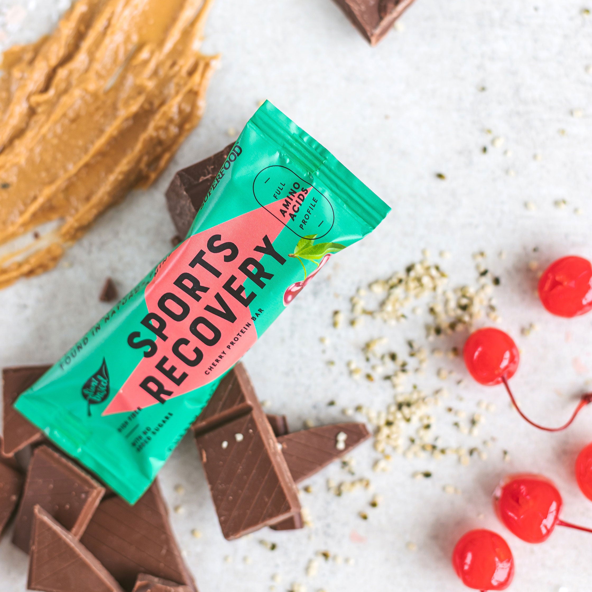 SPORTS RECOVERY: Vegane Proteinriegel