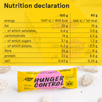 HUNGER CONTROL: Vegane Proteinriegel