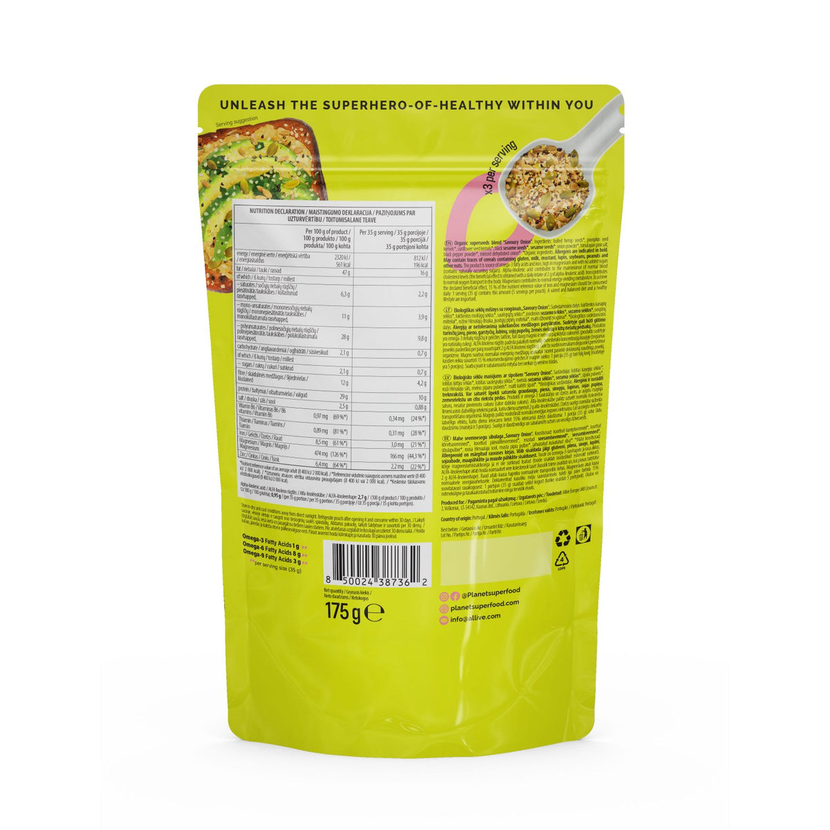 Savoury Onion Samenmischung mit Zwiebeln