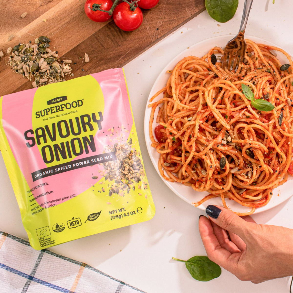 Savoury Onion Samenmischung mit Zwiebeln